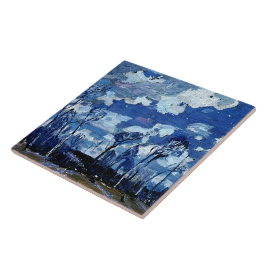 Carreau Thomson - Nocturne, Les Oiseaux, (Côté)