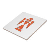 Carreau Thunder Bird - Design indien du sud-ouest (Côté)