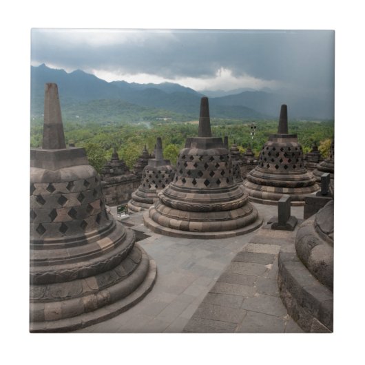 Carreau Thunderstorm sur Borobudur (Devant)