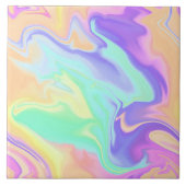 Carreau Tie Tee Swirl Marbre sans joint Retro Super (Devant)