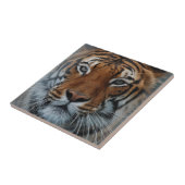 Carreau Tiger Chat Stripes Jungle Mist Animal (Côté)
