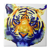 Carreau Tiger Eyes Pop Art (Devant)