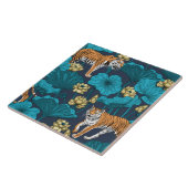 Carreau Tigers in the yellow lotus pond (Côté)