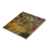 Carreau Tigre dans une tempête tropicale par Henri Roussea (Côté)