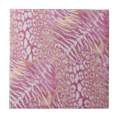 Carreau Tigre léopard tendance (Devant)