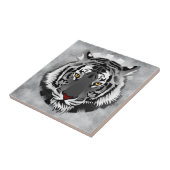 Carreau Tigre noir et blanc (Côté)