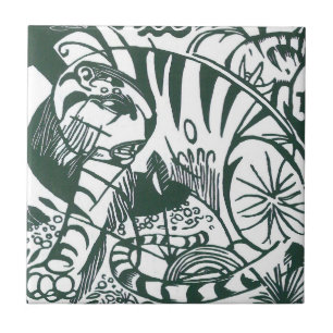 Carreau Tigre par Franz Marc, Art de l'expressionnisme vin