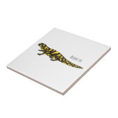 Carreau Tigre salamandre (Côté)