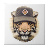 Carreau Tigre surfant (Devant)