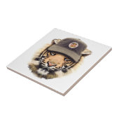 Carreau Tigre surfant (Côté)