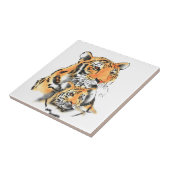 Carreau Tigress and Cub (Côté)