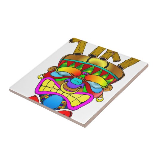 Carreau Tiki Bar Dieu (Côté)