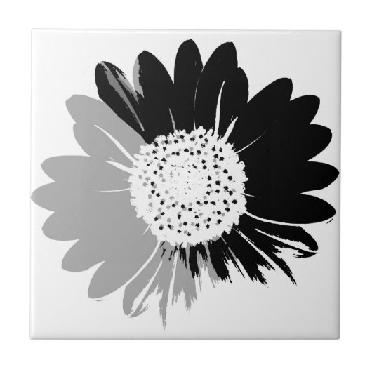 Carreau Tile BW tournesol (Devant)