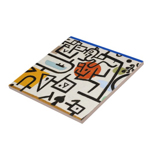 CARREAU TILE CÉRAMIQUE : PAUL KLEE (Côté)