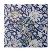 CARREAU TILE CÉRAMIQUE : WILLIAM MORRIS : COULEUR D'EAU 18 (Devant)
