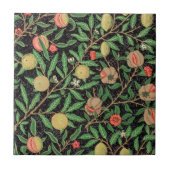 CARREAU TILE CÉRAMIQUE ; WILLIAM MORRIS : POMEGRANATE (Devant)