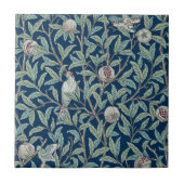 CARREAU TILE CÉRAMIQUE : WILLIAM MORRIS : POMEGRANATES (Devant)