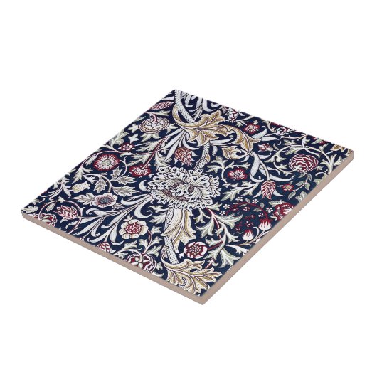 CARREAU TILE CÉRAMIQUE : WILLIAM MORRIS : TENDANCE (Côté)