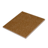 Carreau Tile couleur solide en laque de craquage ocre (Côté)