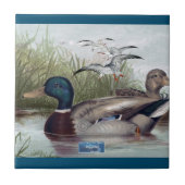 Carreau Tile Dark-Turquoise(Duck Pond) RFPMDesigns ©️ 2024 (Devant)