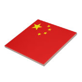 Carreau Tile de céramique drapeau de Chine (Côté)