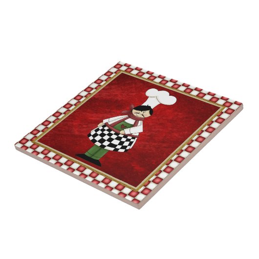 Carreau Tile de chef italien (Côté)