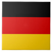 Carreau Tile de drapeau allemand (Devant)