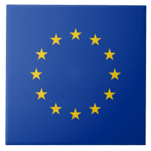 Carreau Tile de drapeau de l'Union européenne
