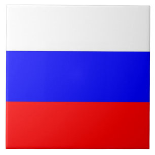 Carreau Tile de drapeau russe
