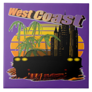 Carreau Tile de la côte ouest