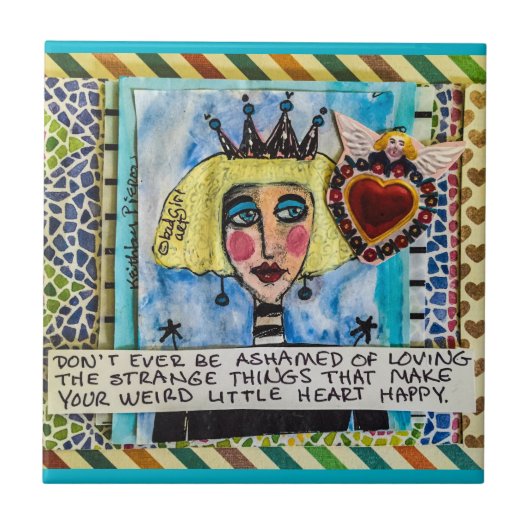 CARREAU TILE-DON'T AIT HONTE JAMAIS D'AIMER (Devant)