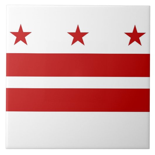 Carreau Tile drapeau de l'État de Washington (Devant)