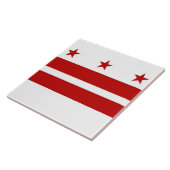 Carreau Tile drapeau de l'État de Washington (Côté)