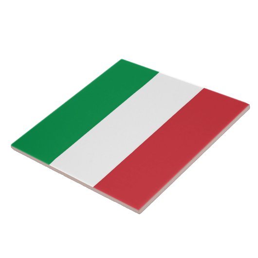 Carreau Tile drapeau italien (Côté)