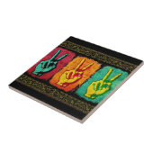 Carreau TIle en céramique de paix (Côté)