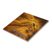 Carreau Tile en céramique pour chat moteur (Côté)