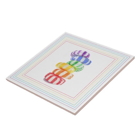 Carreau Tile en céramique RAINBOW (Côté)