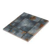 Carreau Tile en céramique texture métallique (Côté)