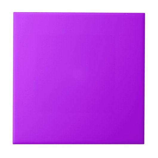 Carreau Tile en céramique violet néon (Devant)