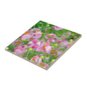 CARREAU TILE "LES FLEURS ROSES RESSEMBLENT PRESQUE À UN CA (Côté)