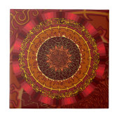Carreau Tile Mandala Fire (Devant)