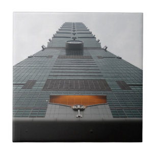 Carreau Tile photo en céramique Taipei101 petite (4,25 po