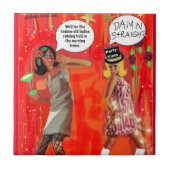 Carreau TILE.Sera les vieilles dames de l'enfer  (Devant)