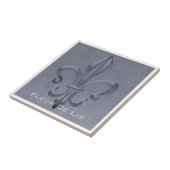 Carreau Tile traditionnelle Fleur De Lis (Côté)