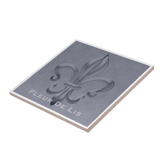 Carreau Tile traditionnelle Fleur De Lis (Côté)
