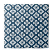 Carreau Tile Trivet-Fleurs (Devant)