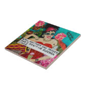 CARREAU TILE, TRIVET- TITRE CÉRAMIQUE (Côté)