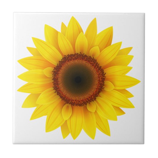 Carreau Tile Trivet-Tournesol (Devant)