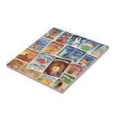 Carreau Timbres-poste des Etats-Unis (Côté)