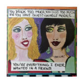 CARREAU TIME-EVERYTHING EN CÉRAMIQUE I TOUJOURS RECHERCHÉ (Devant)